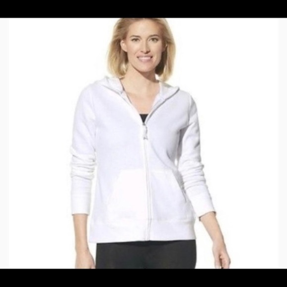 White rhinestone bride sweatshirt hoodie XS - Picture 2 of 3